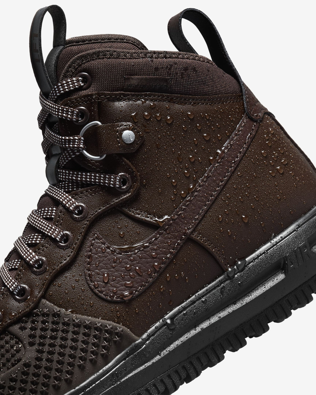 DZ5320-201 Nike Lunar Force 1 Baroque Brown Black Metallic Silver (Men's)