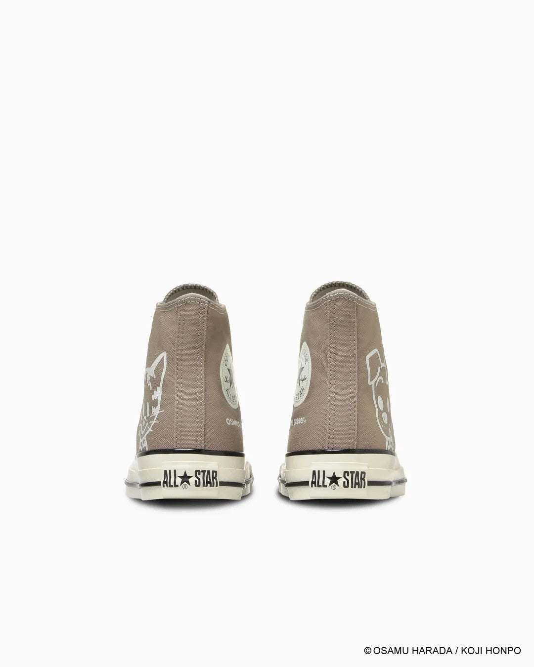 31316231 OSAMU GOODS Ã Converse All Star Aged Hi Cat & Dog (Men's)
