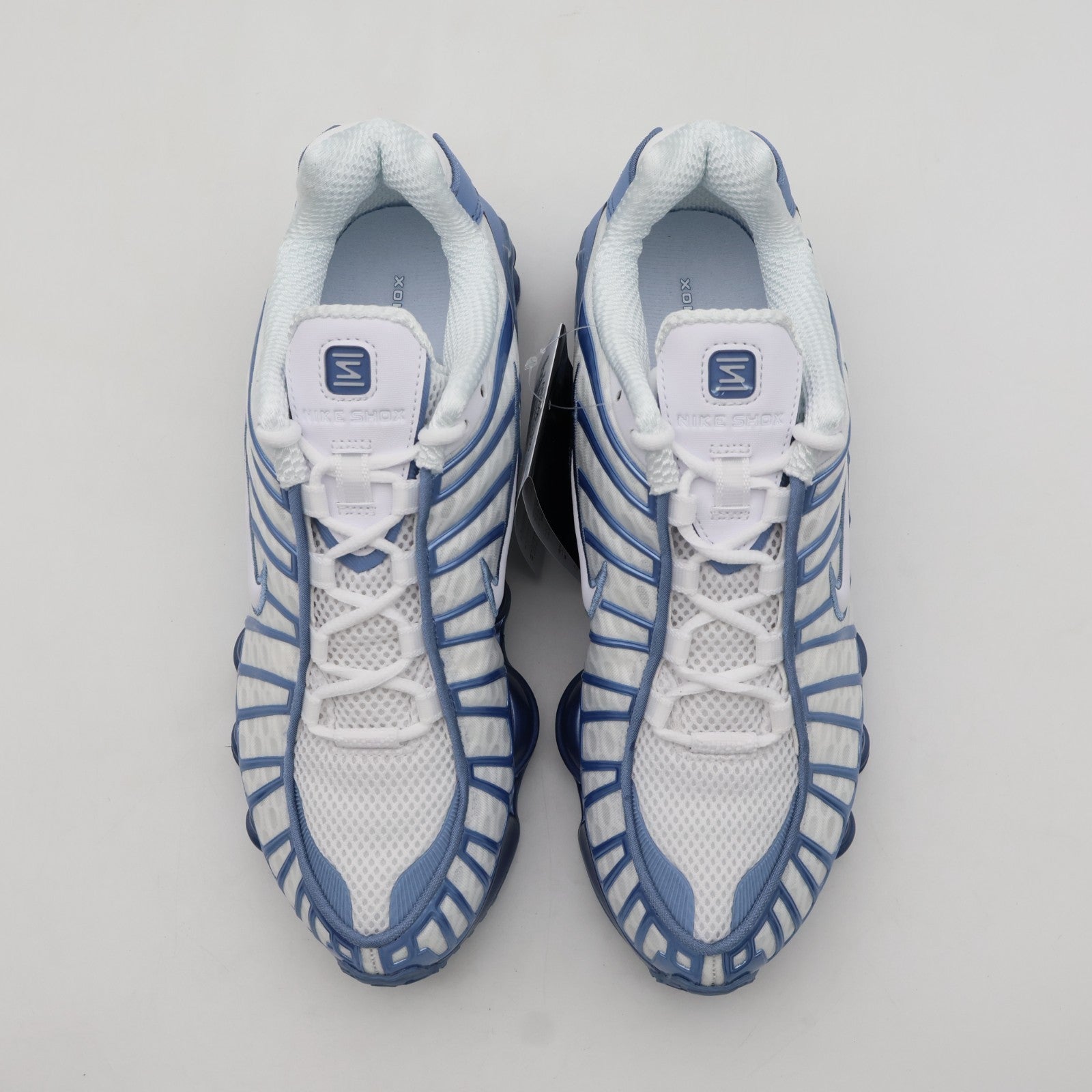 AR3566-106 Nike Shox TL White Work Blue (Women's)