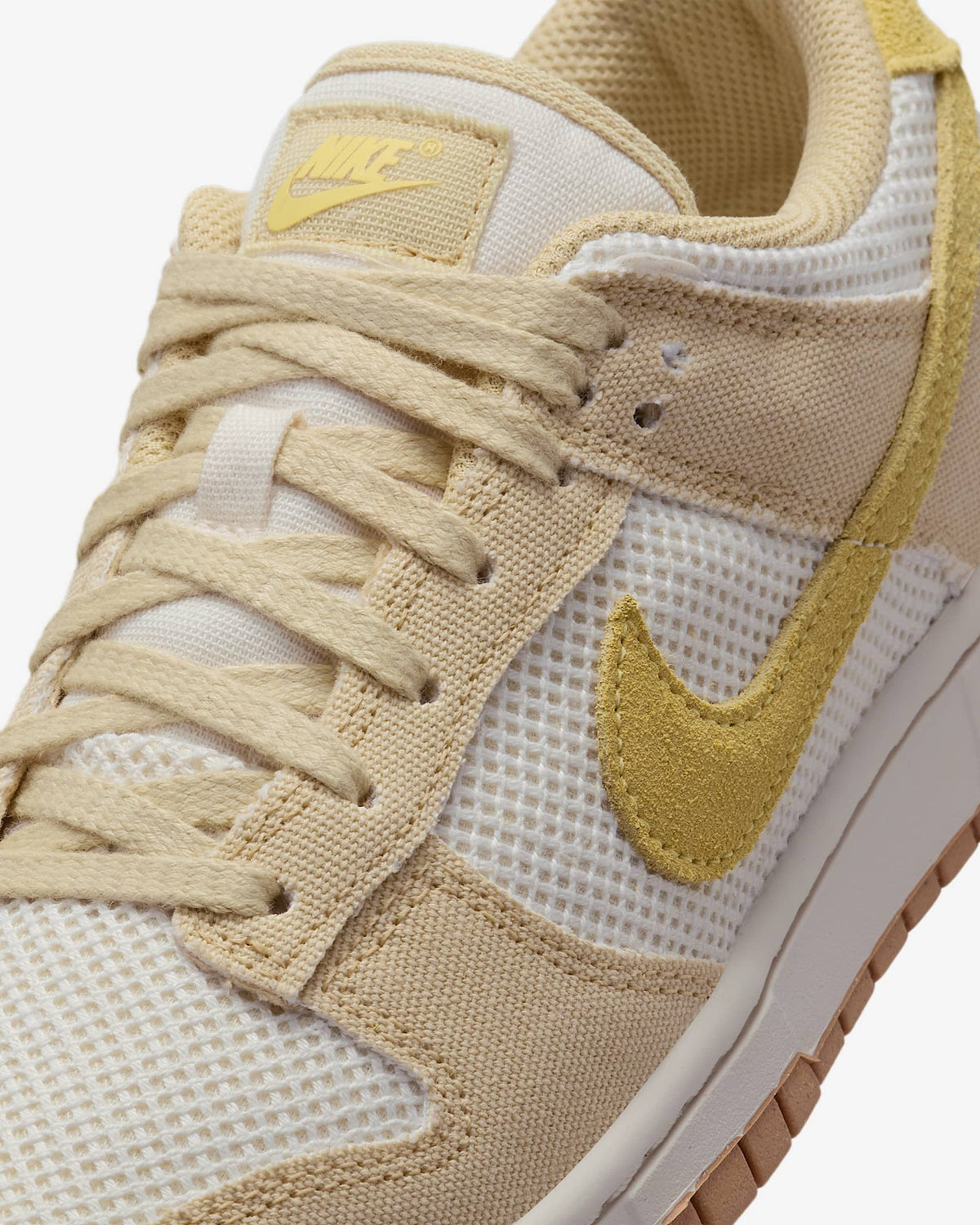 HJ5864-700 Nike Dunk Low Next Nature Team Gold Pale Ivory Gum Yellow (Women's)