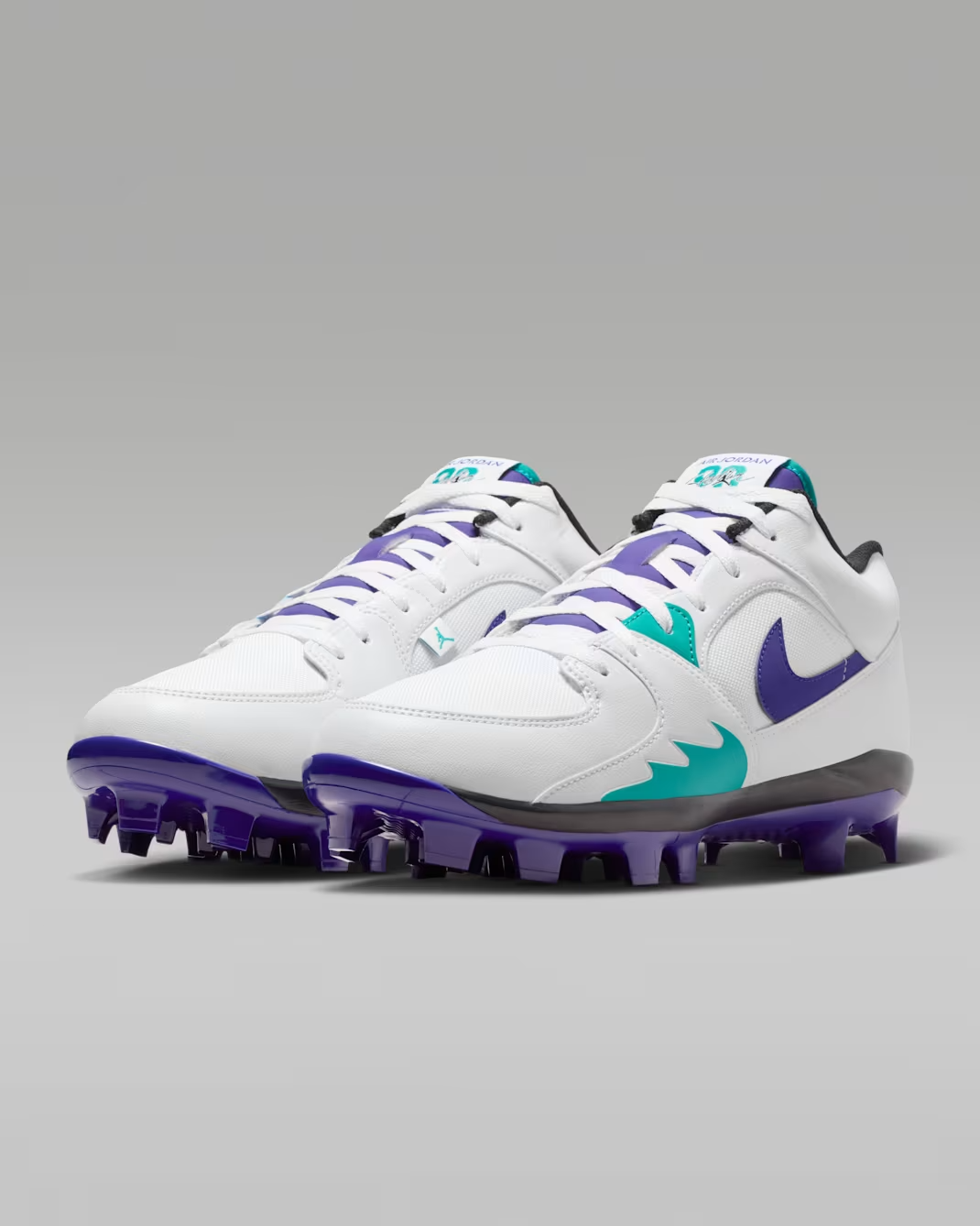 HQ0211-105 Nike Jordan Stadium 90 LOW MCS White New Emerald Black Grape (Men's)