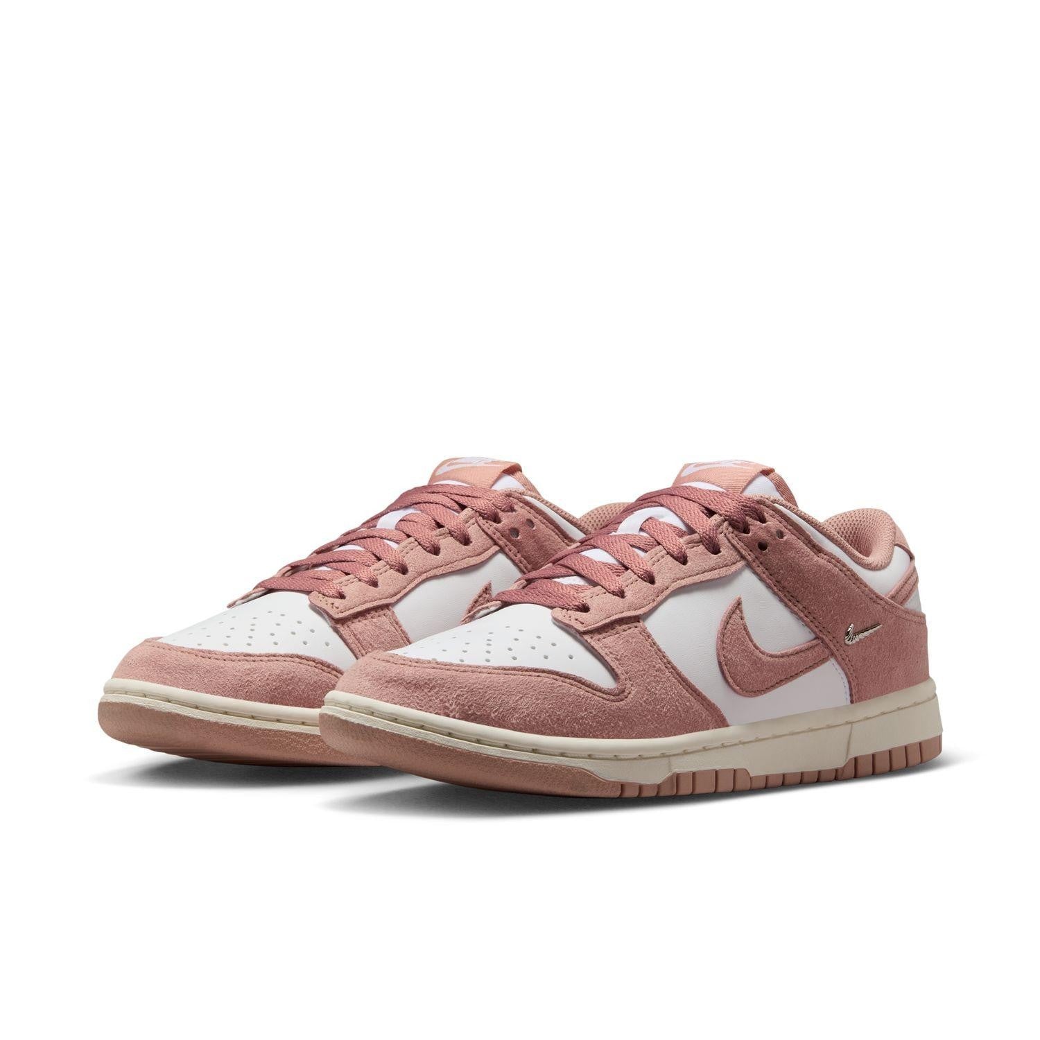 IB4417-104 Nike Women's Dunk Low Sail Metallic Gold Red Sepia (Women's)