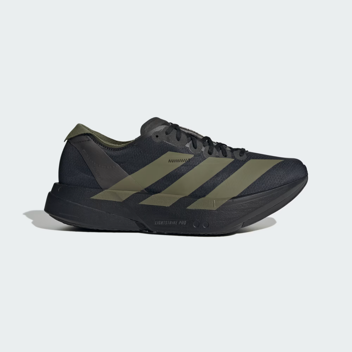JP6314 Adidas Adios Pro Marathon Racer Core Black Focus Olive (Men's)