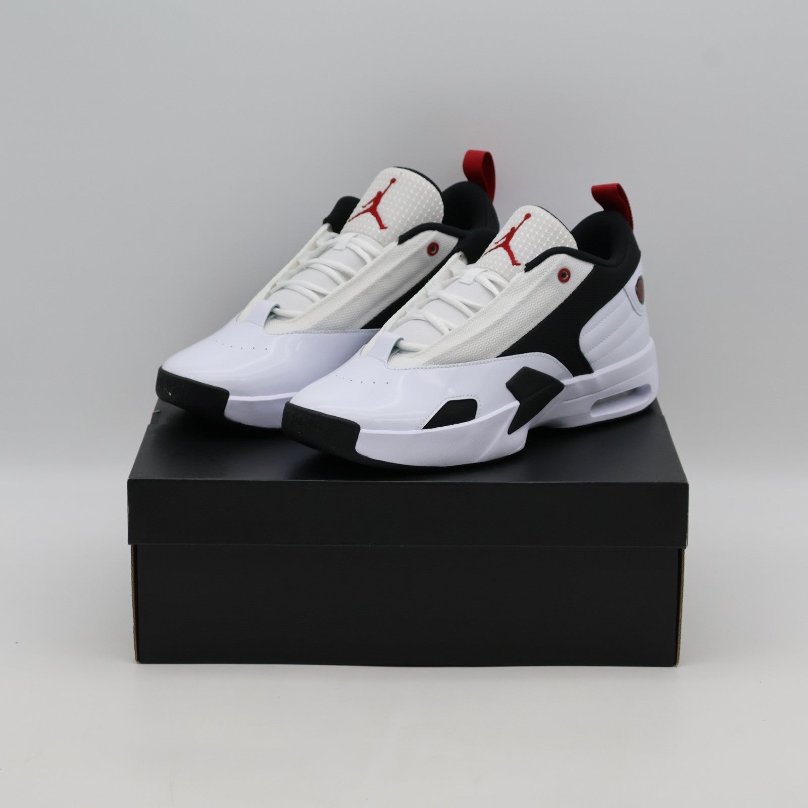 FQ8298-102 Nike Jordan Max Aura 6 White Gym Red Black (Men's)