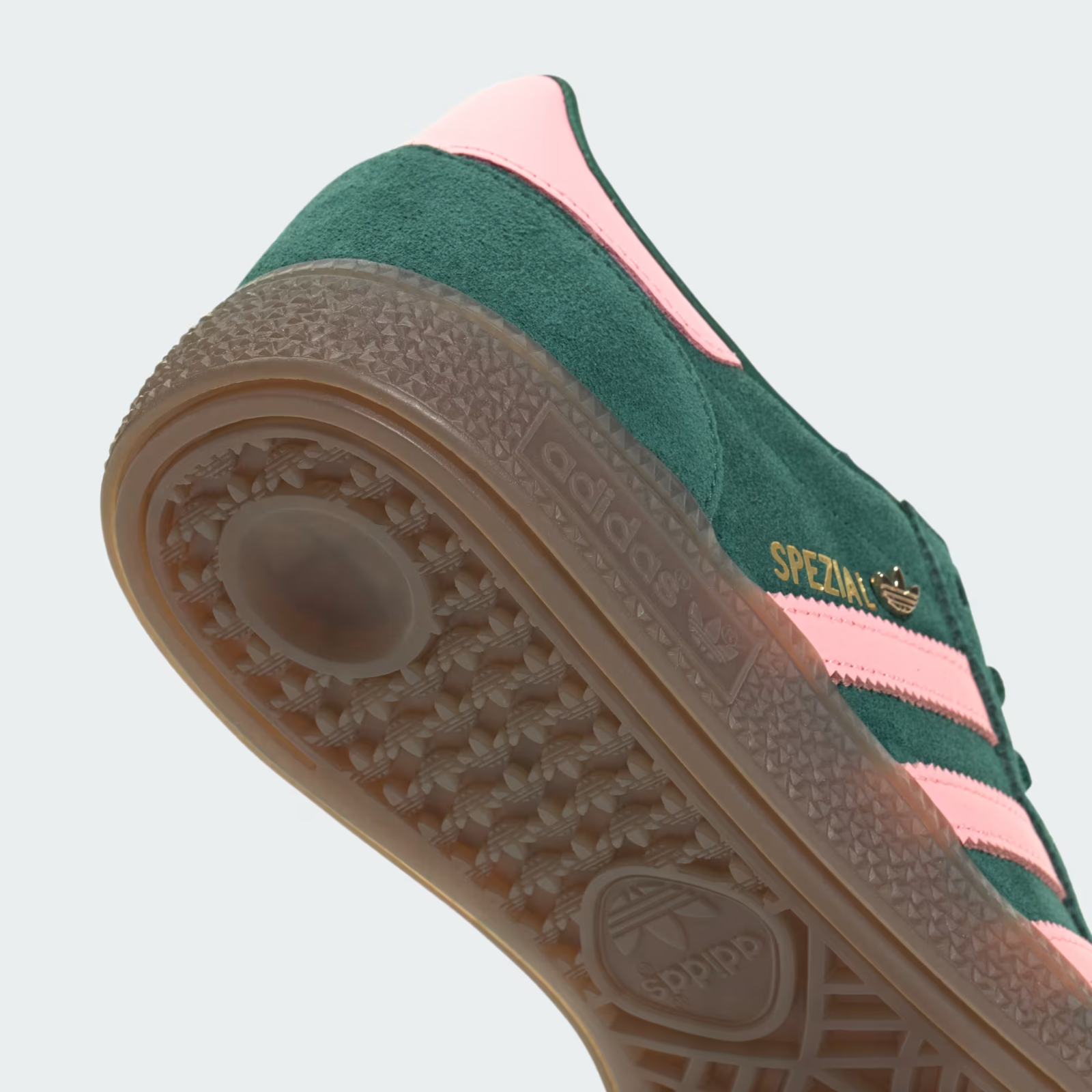 IH1496 adidas Handball Spezial Collegiate Green Pink Spark (Women's)