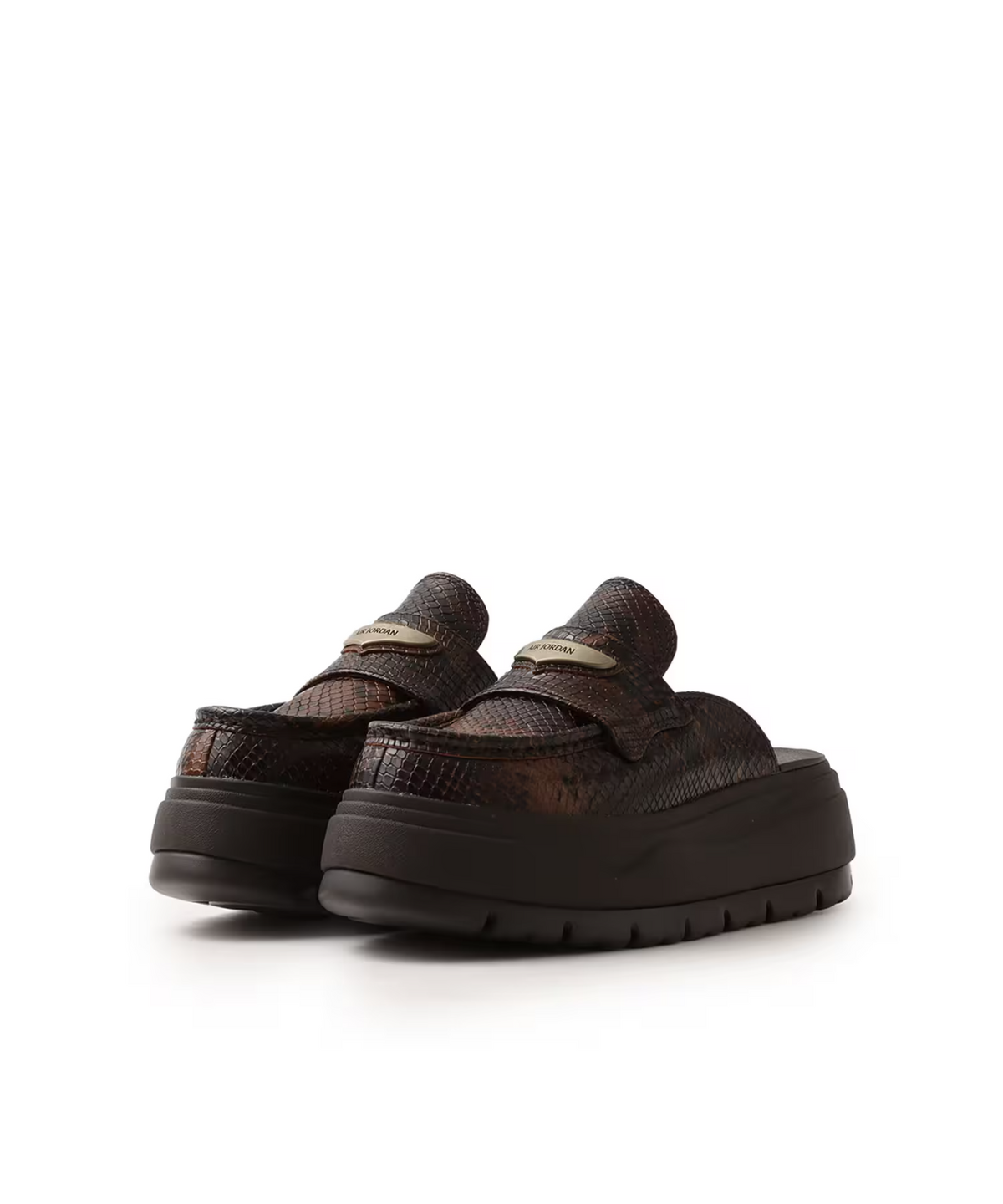 IB1497-200 Jordan Mule Croc Velvet Brown (Women's)
