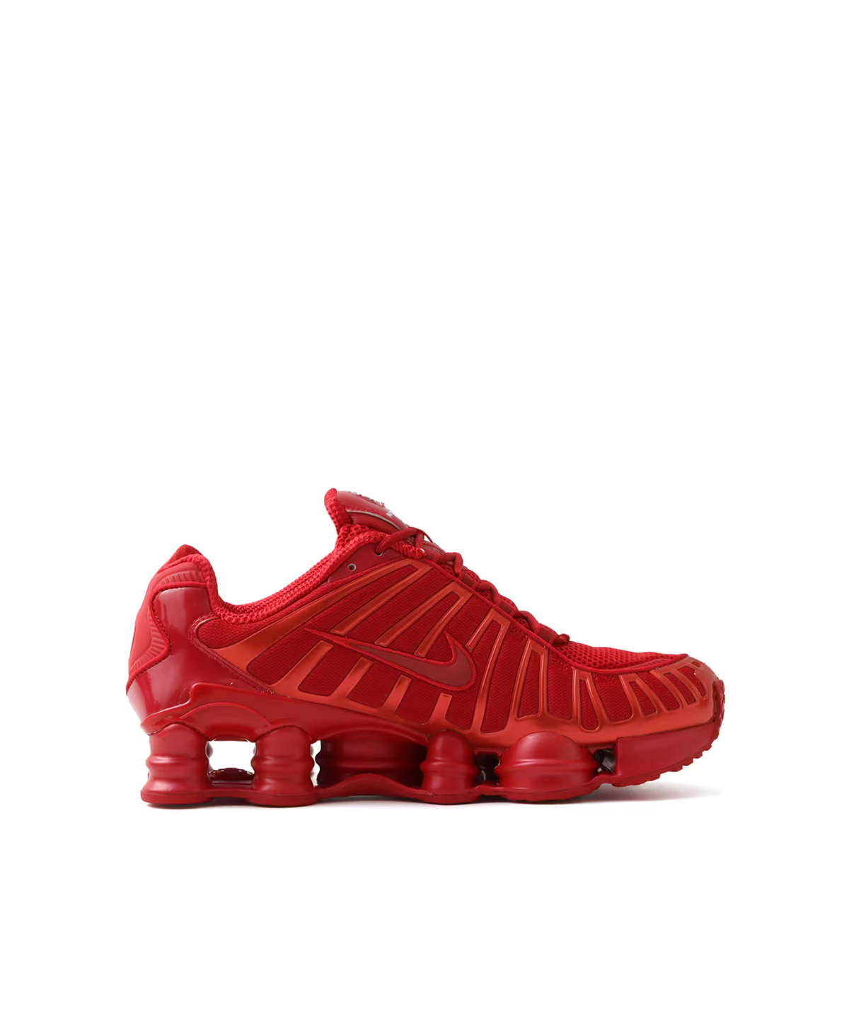 IB1087-600 Nike Women's Shox TL Gym Red/White (Women's)