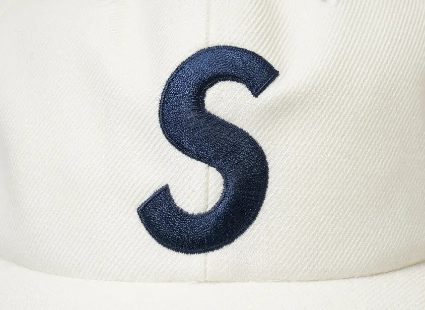 Supreme World Famous S Logo 6-Panel (26SS) "White"