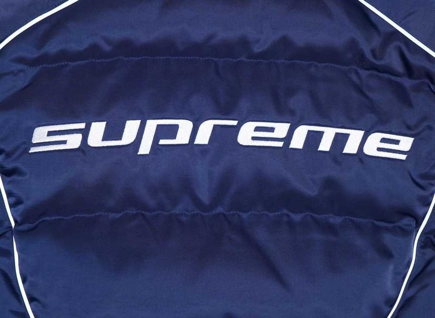 Supreme Jordan Puffer Jacket Navy