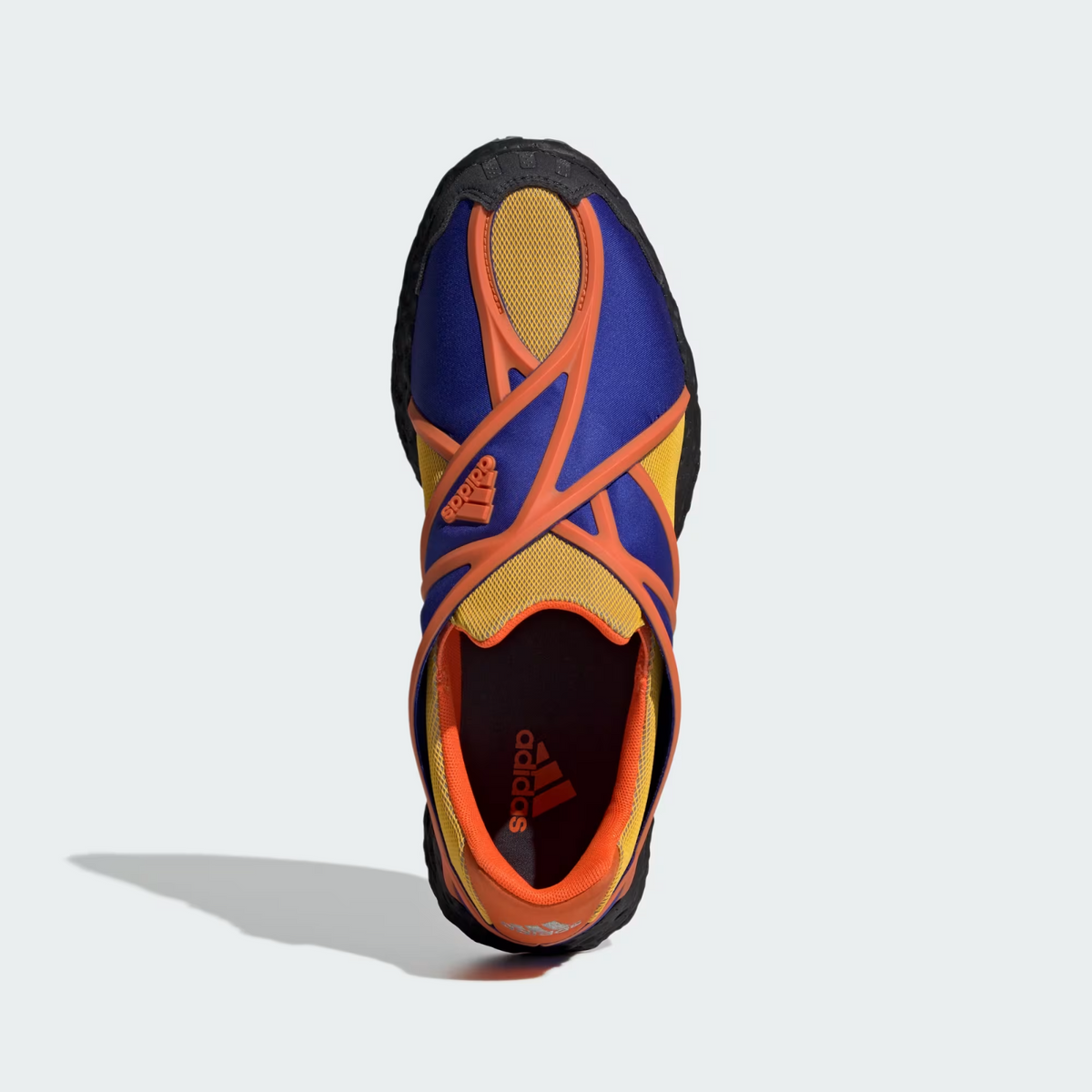 JR4279 adidas Zponge Flux Crew Yellow Impact Orange Carbon (Men's)