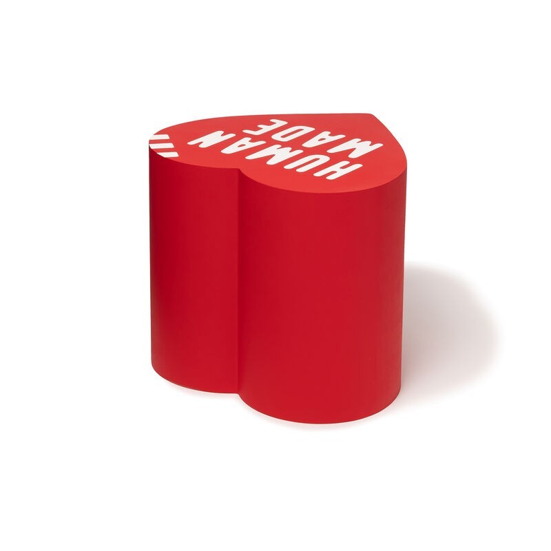 HUMAN MADE Heart Urethane Stool Red