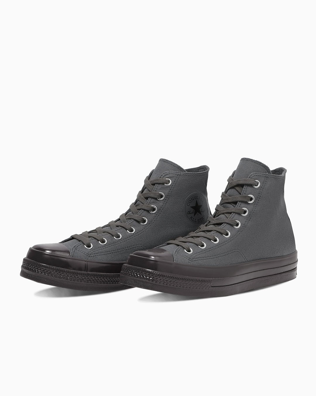 31316971 Converse All Star Squaretoe Hi Asphalt Gray Jet Black (Men's)