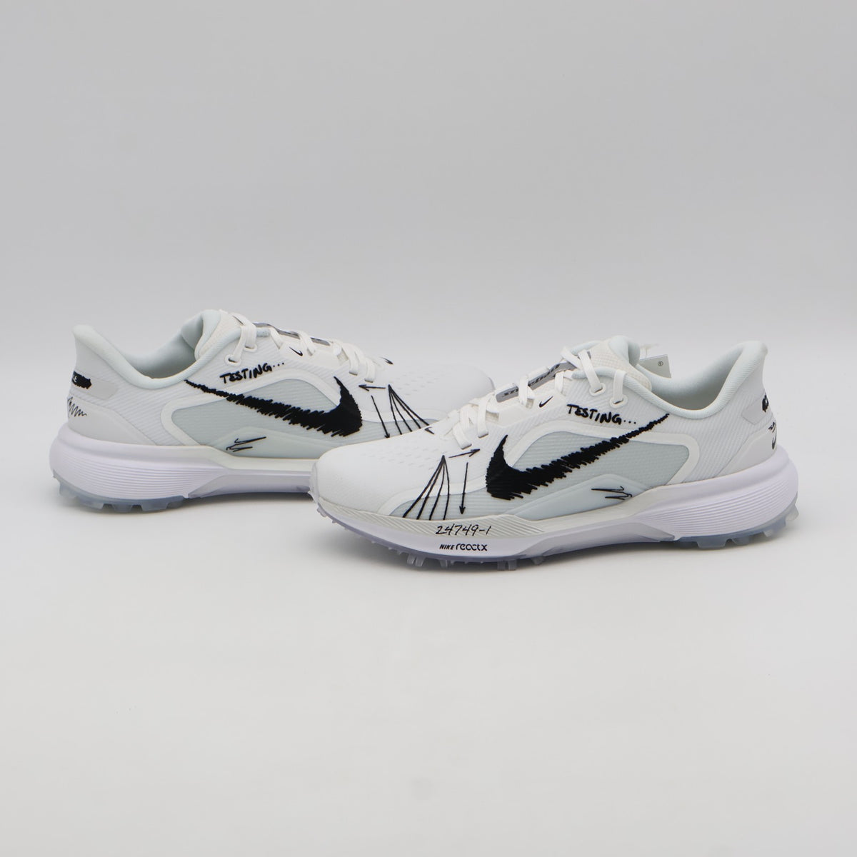 IR3240-100 Nike Pegasus 1 Golf White Black (Men's)