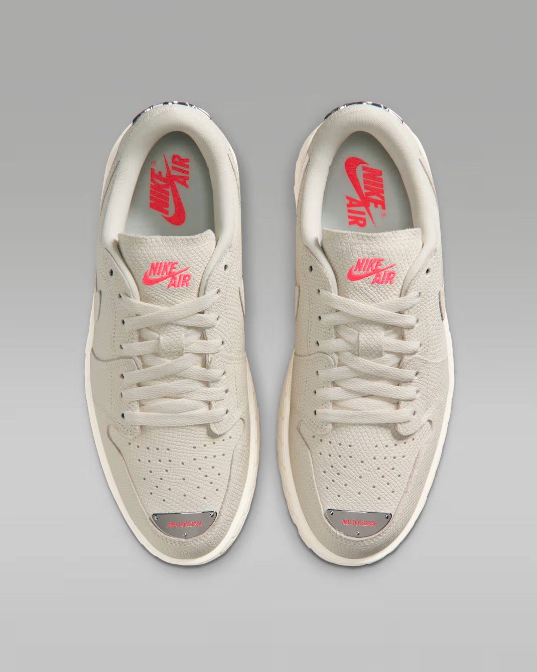 IR0835-110 Jordan 1 Low Brooklyn Pale Ivory (Women's)