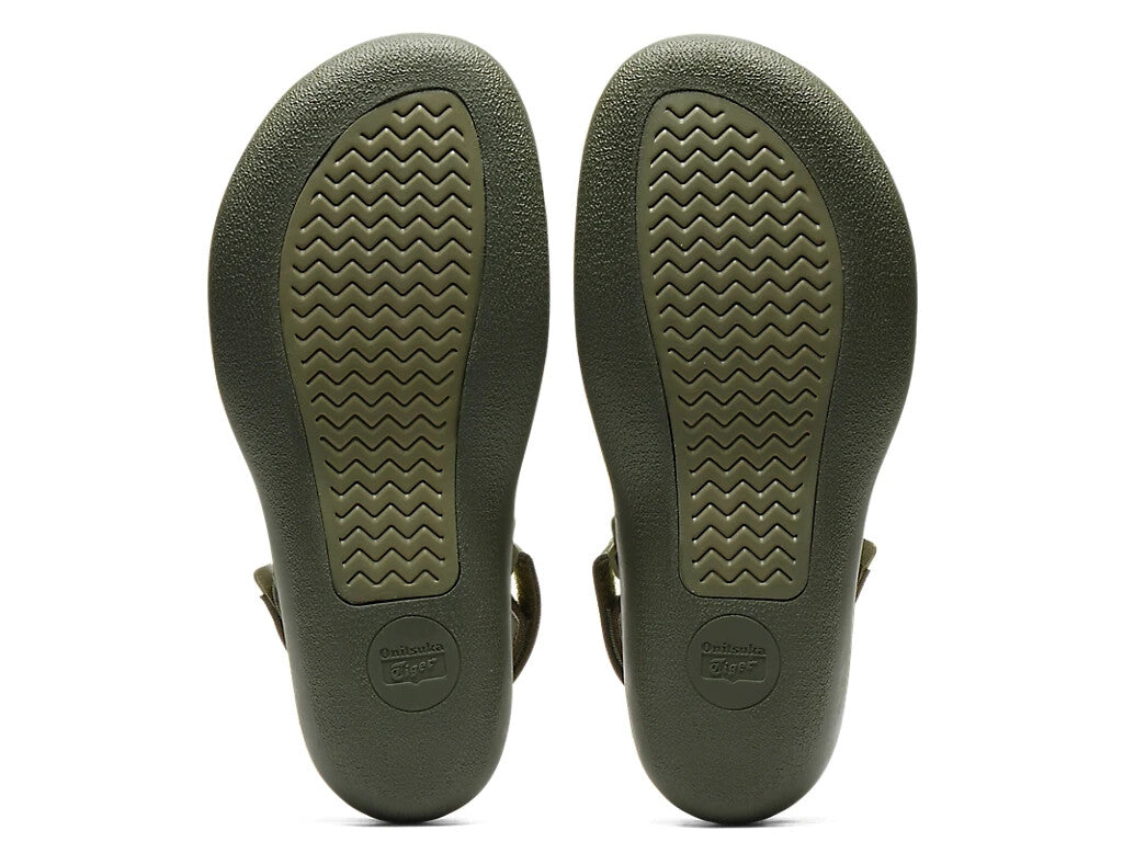 1183C368-300 ONITSUKA TIGER TIGER ERGONIO STRAP MANTLE GREEN MANTLE GREEN(Men's)