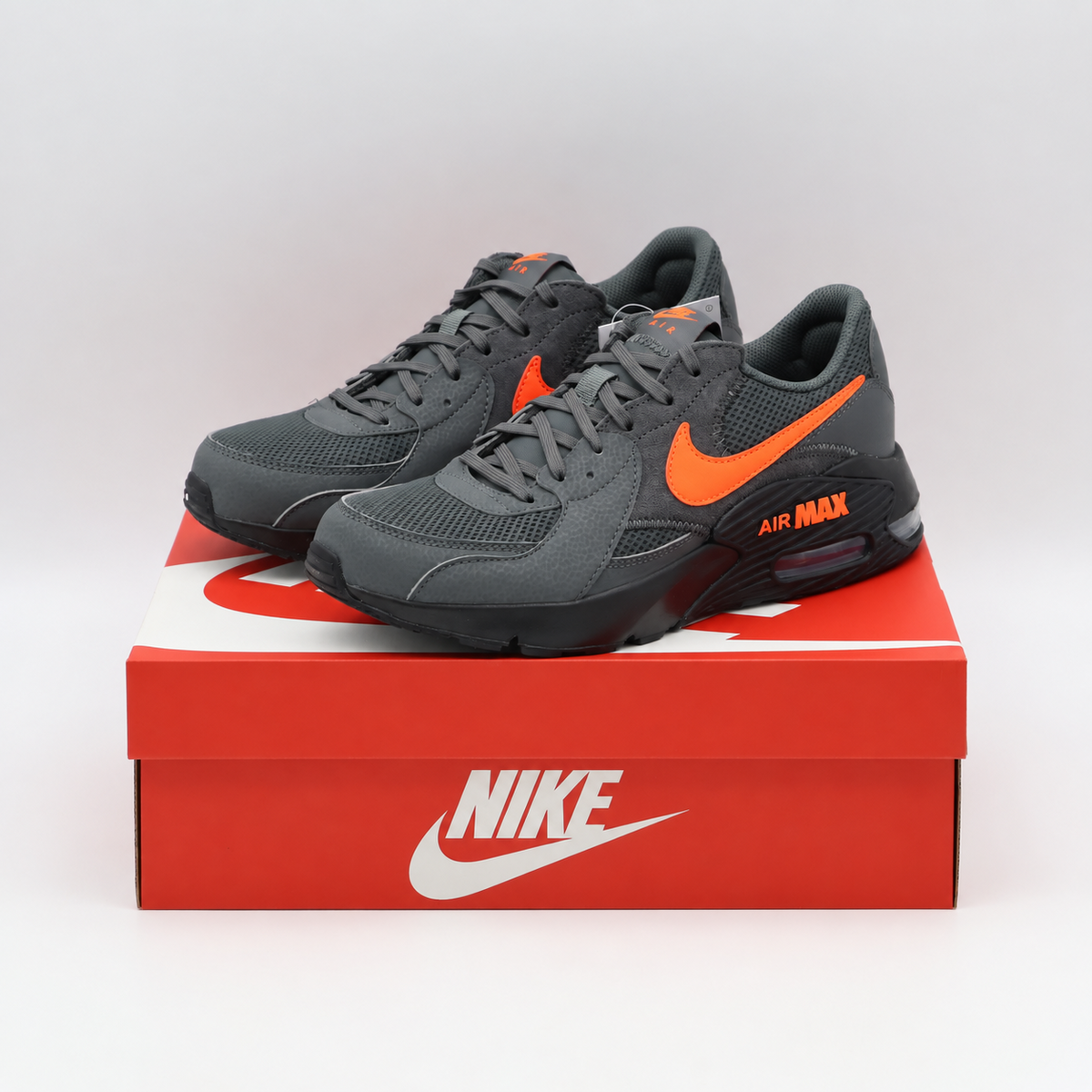 IQ9397-068 Nike Air Max Excee "Iron Grey/Black/Hyper Crimson" (Men's)