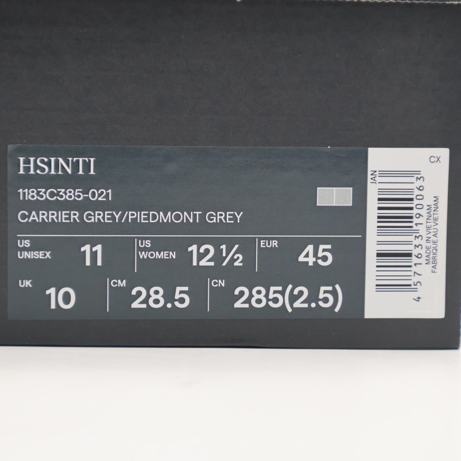 1183C385-021  Onitsuka Tiger Hsinti Carrier Grey (Men's)