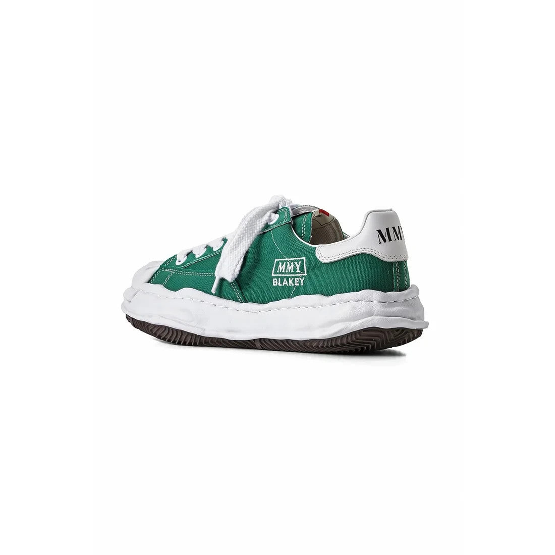 A08FW735-CL GREEN Maison MIHARA YASUHIRO BLAKEY Original Sole Canvas Low (Men's)