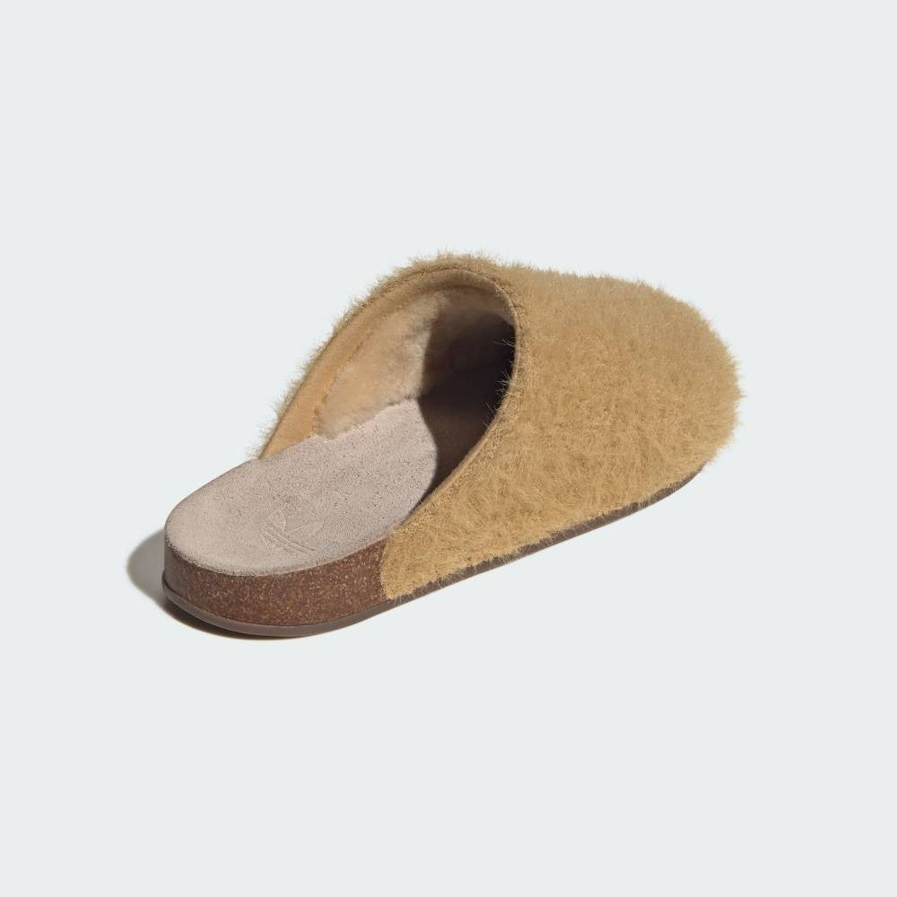 HQ8148 adidas Adimule Slides "Golden Beige" (Women's)