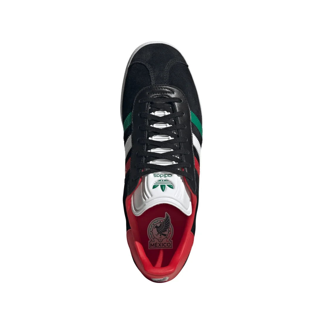 HQ9441 adidas Gazelle Core Black Cloud White Better Scarlet (Men's)