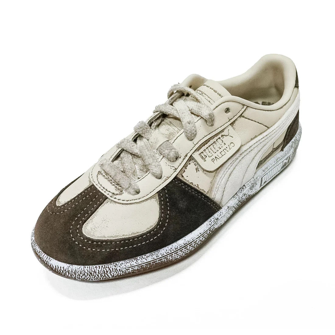 404039-01 Undermycar Puma Palermo Alpine Snow Flat Bronze (Men's)