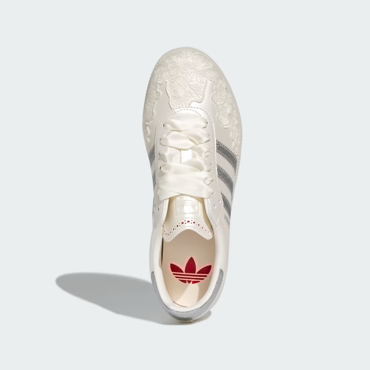 HP3658 adidas Samba OG Chalk White Silver Metallic (Women's)