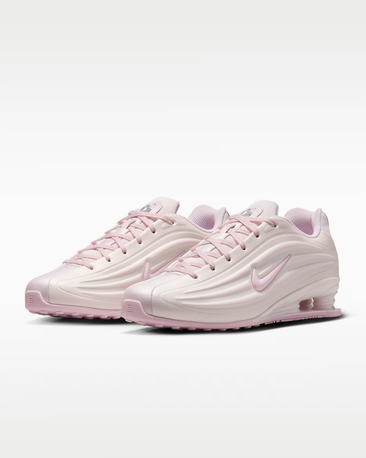 IR1222-600 Nike Shox Z "Pearl Pink/Metallic Silver" (Women's)
