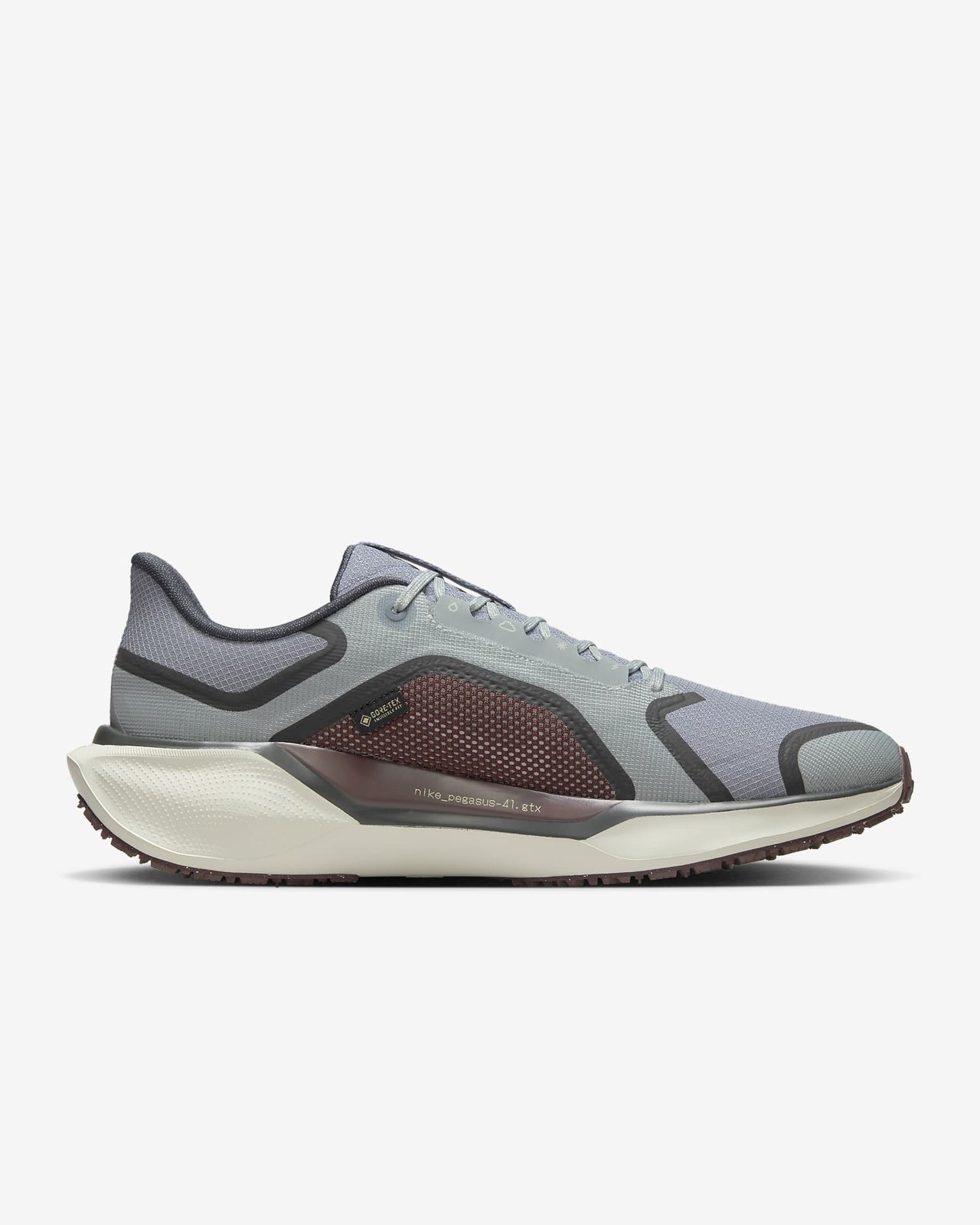 FQ1356-003 Nike Pegasus 41 GORE-TEX Light Pumice Burgundy Crush Dark (Men's)