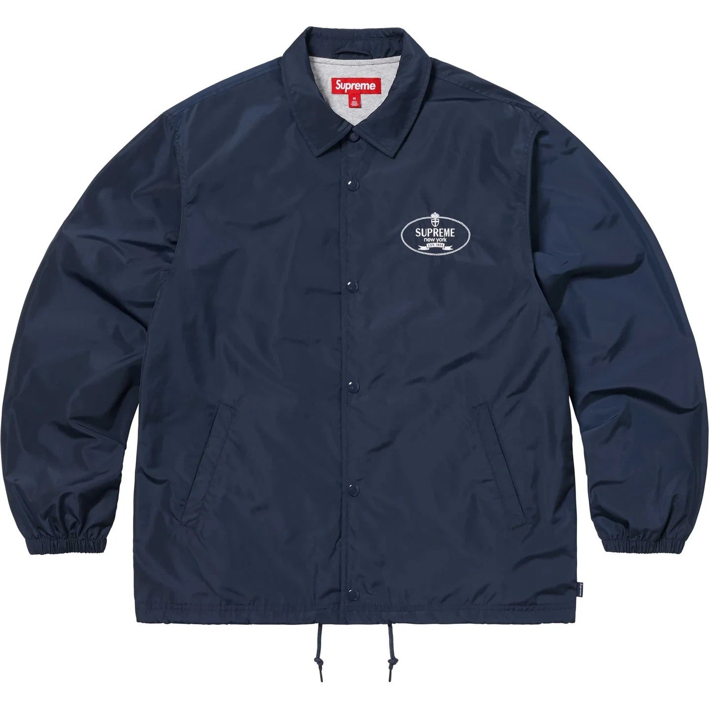 Supreme Crest Coaches Jacket Navy