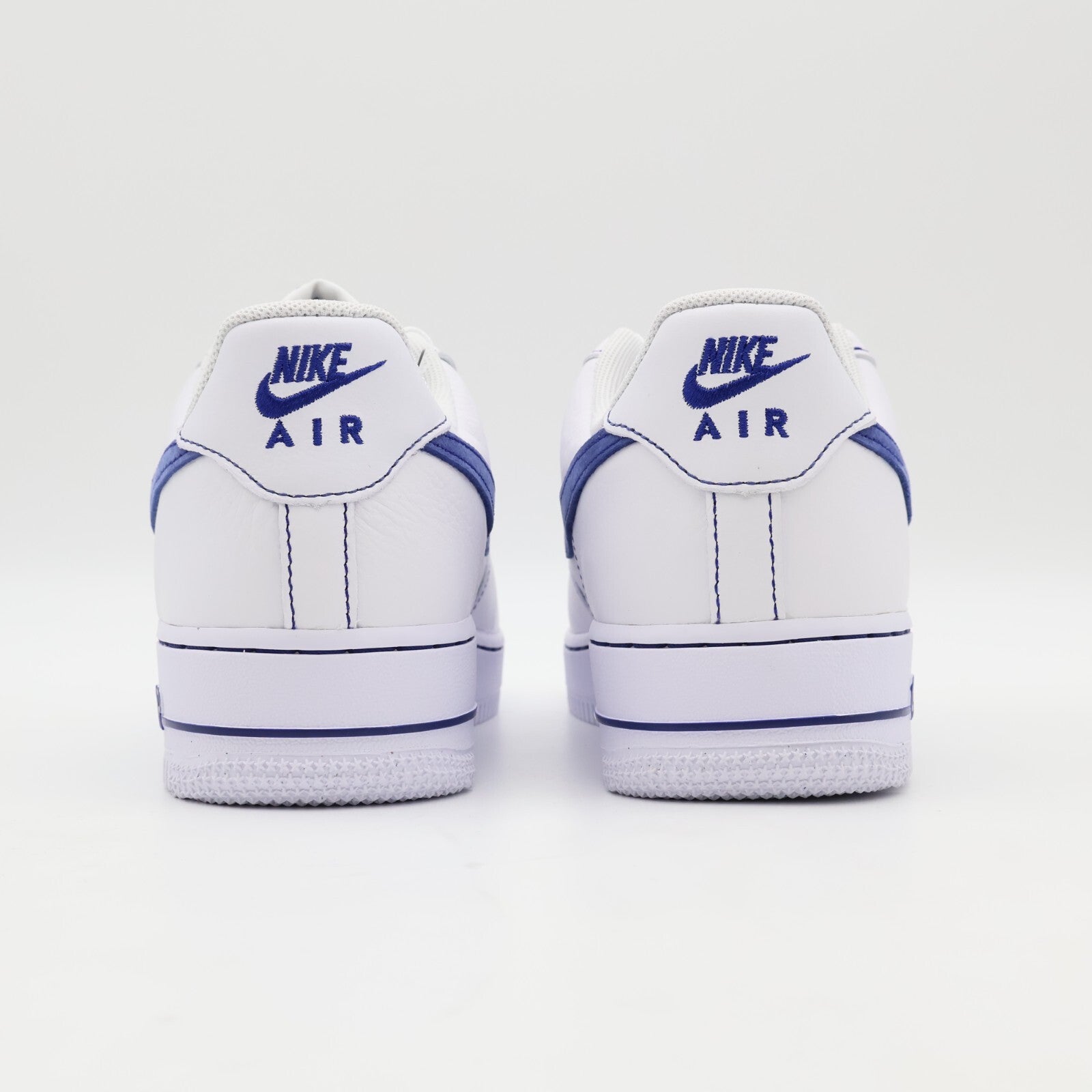 HQ2037-100 Nike Air Force 1 Low Blue Stitch (Men's)
