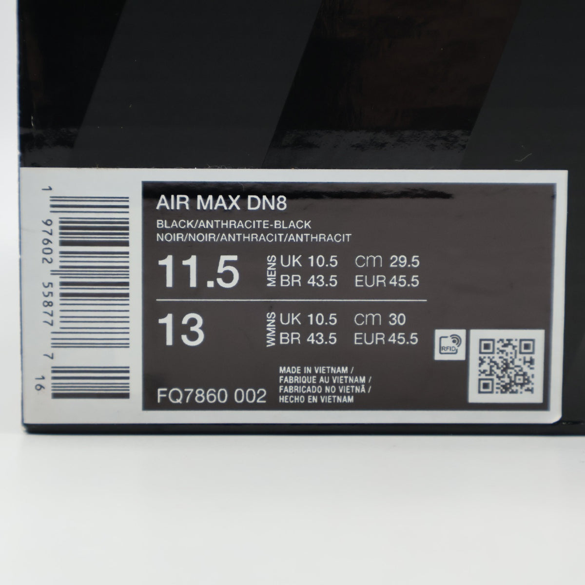 FQ7860-002 Nike Air Max DN8 Triple Black (Men's)