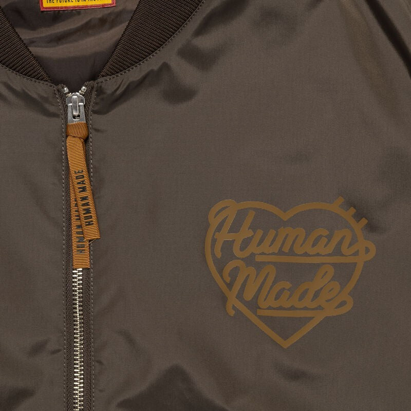 HUMAN MADE Nylon Blouson Brown