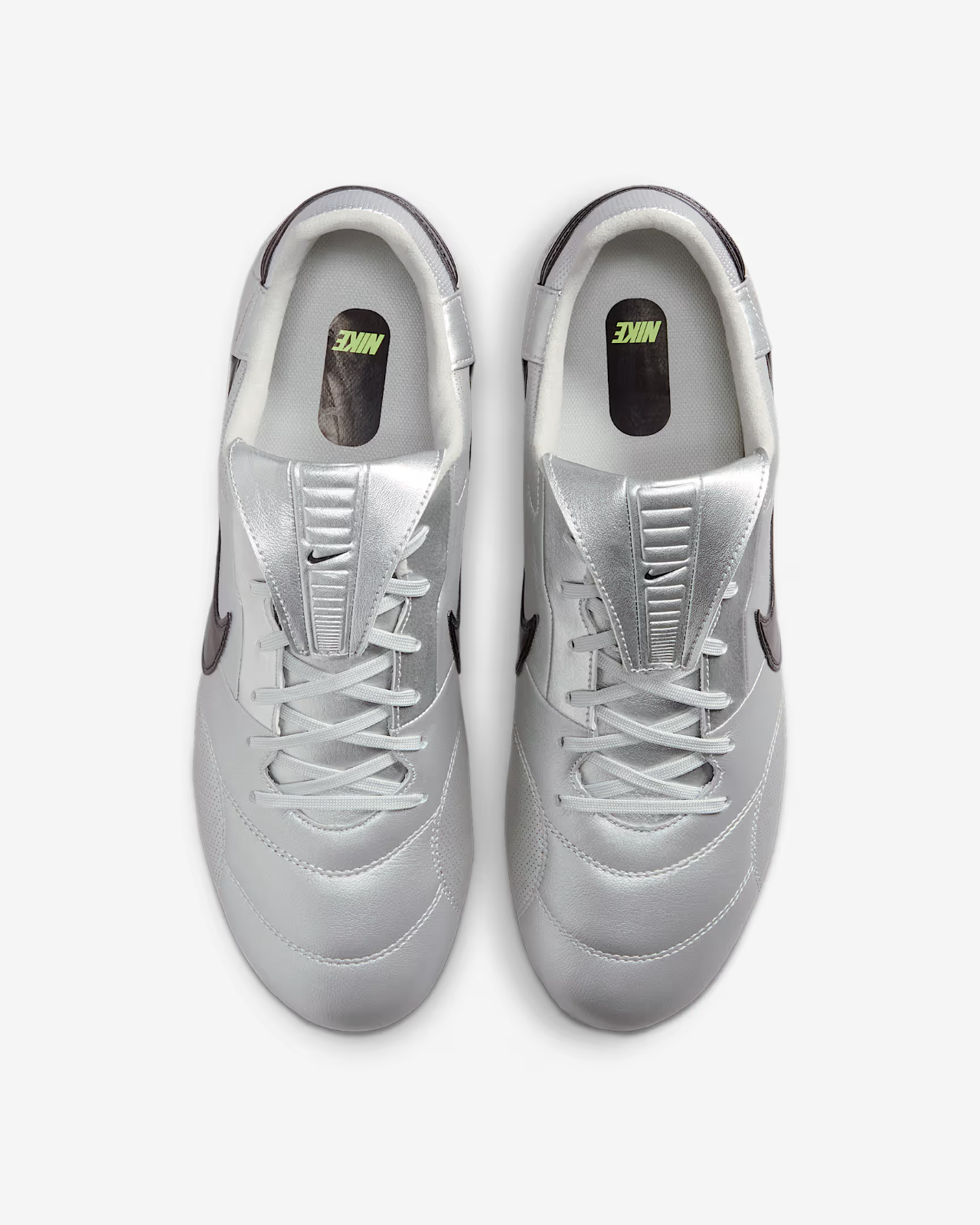 HM0265-004 Nike Premier 3 Firm-Ground Low-Cut Soccer Cleats Metallic (Men's)