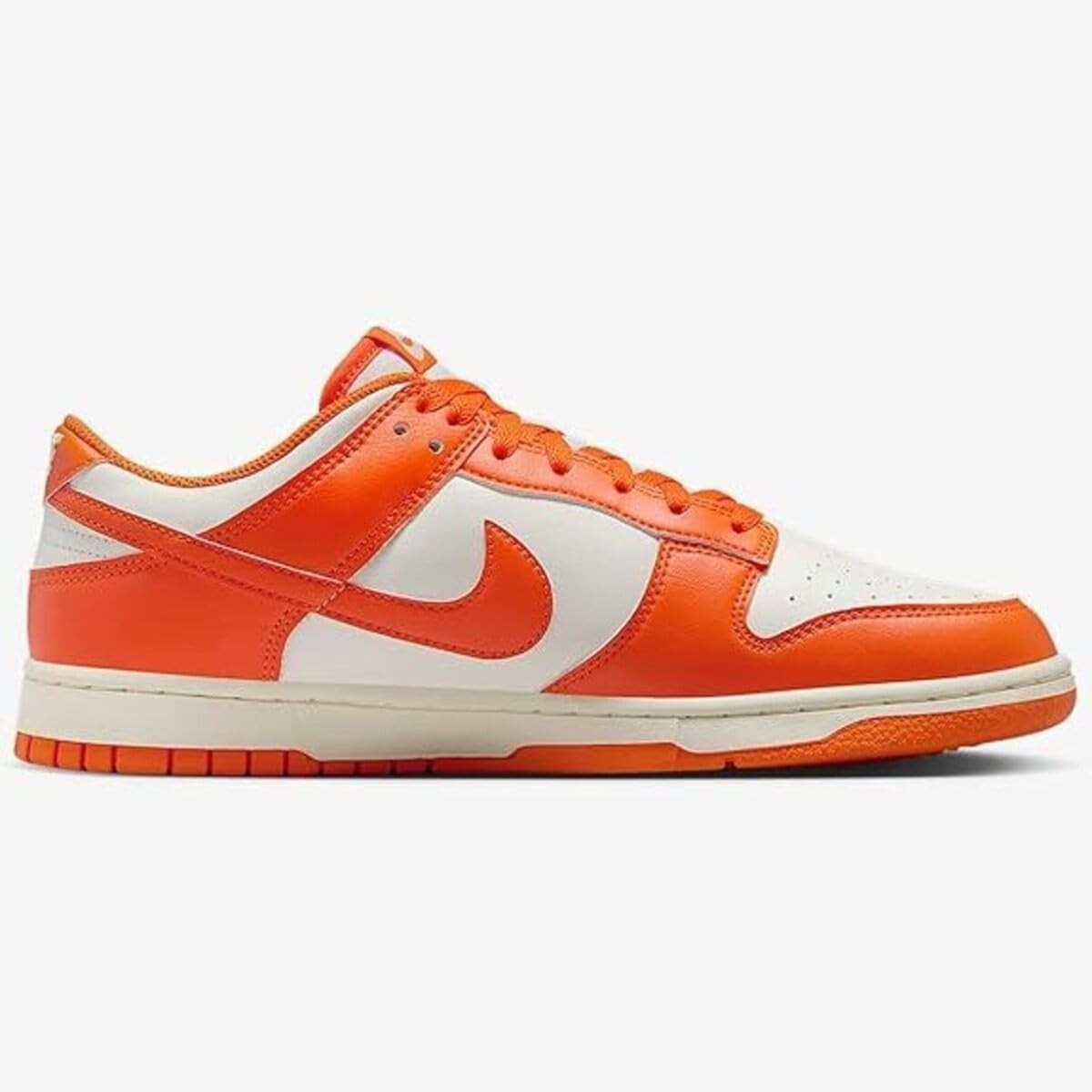 HF5441-106 Nike Dunk Low Retro Syracuse/Pale Ivory/Safety Orange (Men's)