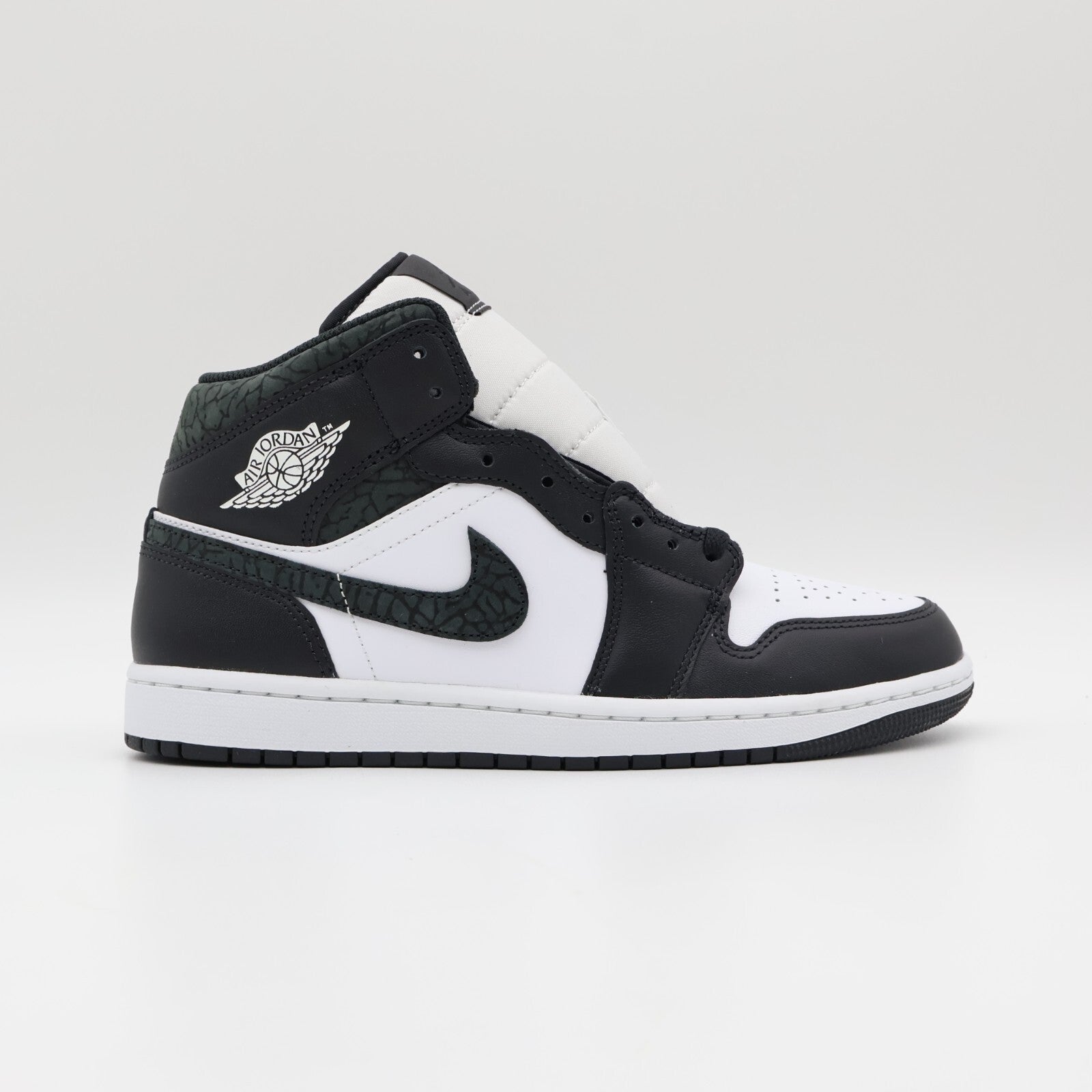 FB9911-001 Nike Air Jordan 1 Mid Panda Elephant (Men's)