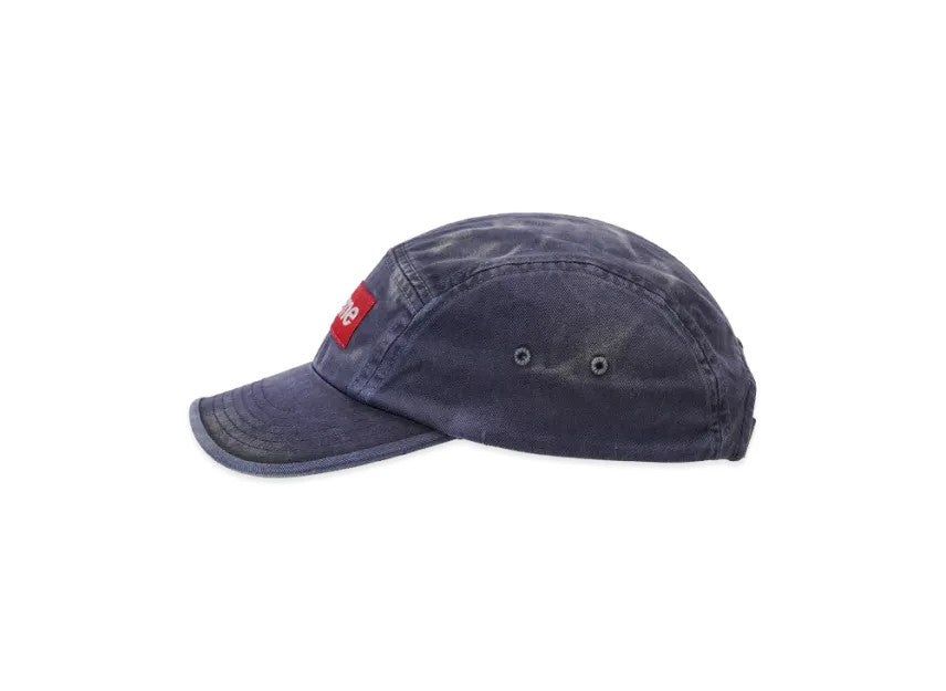 Supreme Overdyed Camp Cap "Navy"