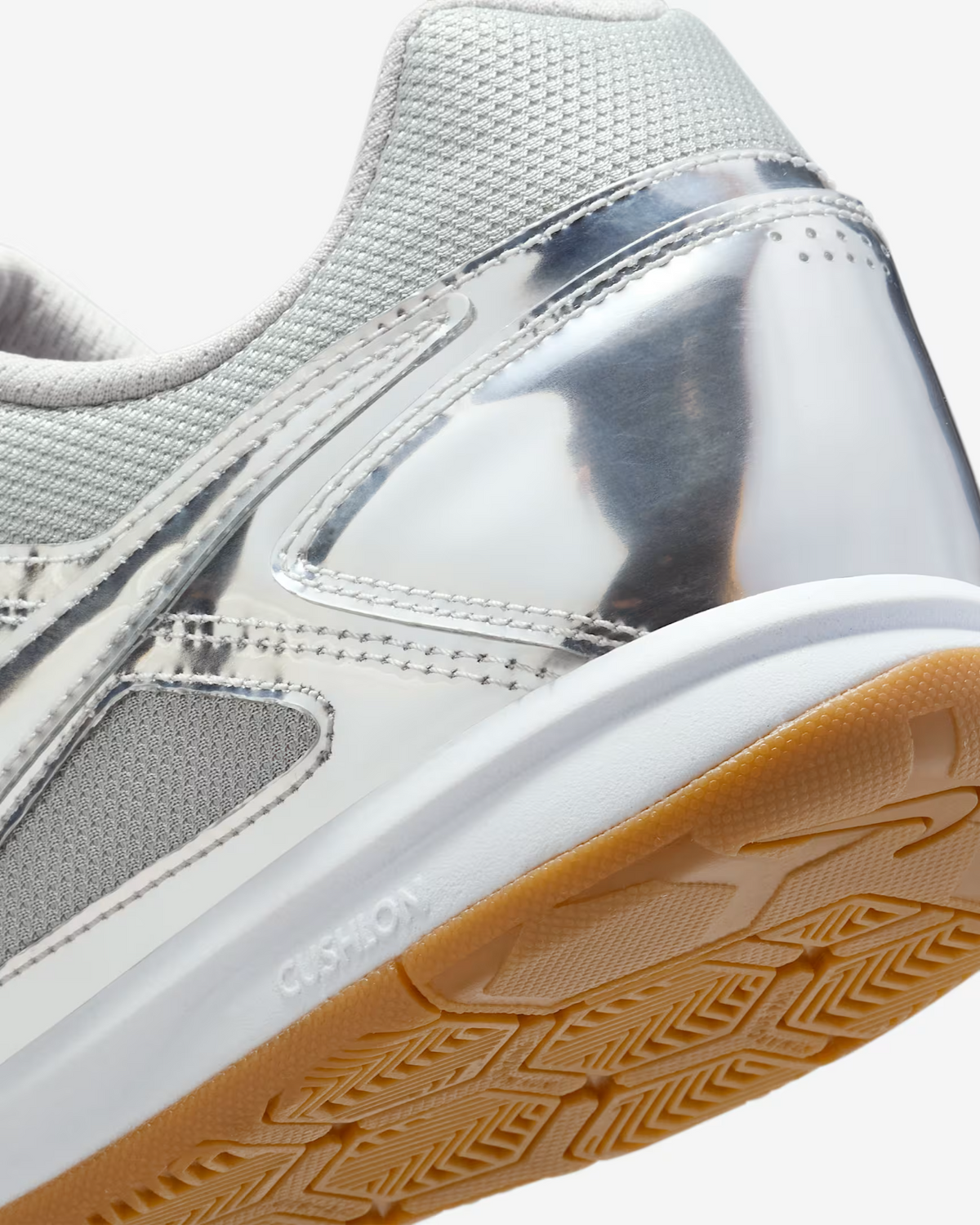 IB3566-001 Nike Gato LV8 Metallic Silver White Gum Light Brown (Men's)