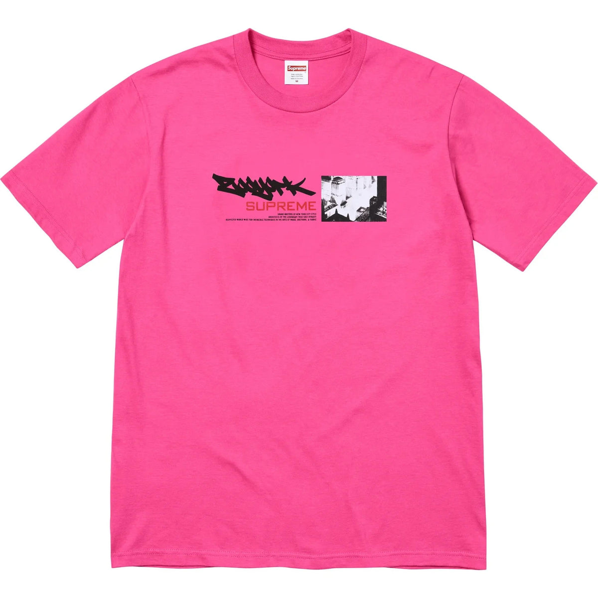 Supreme Zoo York Dynasty Tee Fuchsia