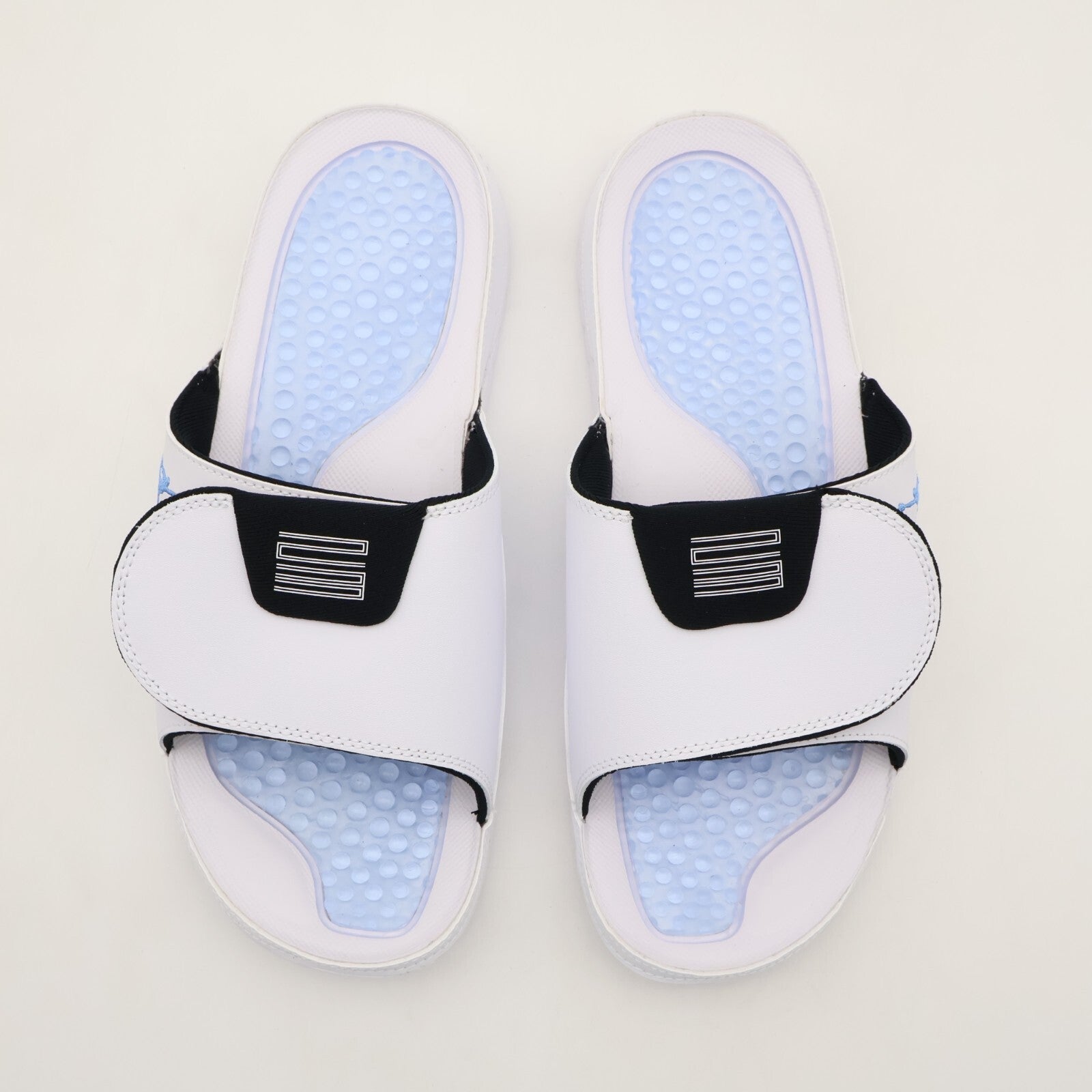 FN2452-104 Nike Jordan Hydro 11 White Black Legend Blue (Men's)