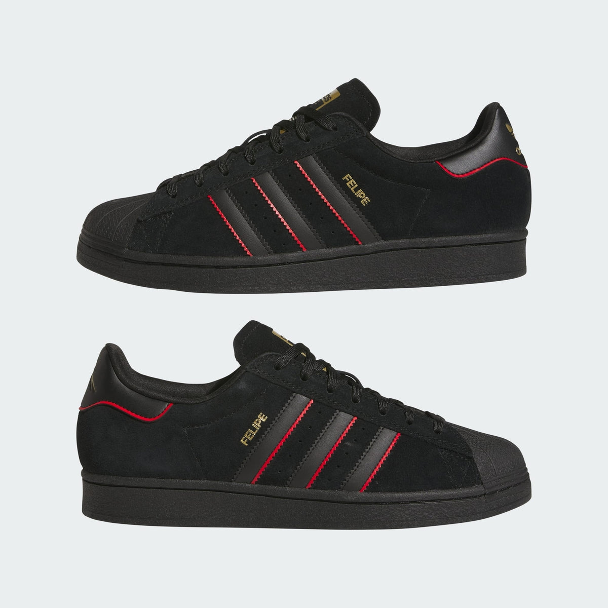 JR7831 Felipe Gustavo Ã adidas Originals Superstar ADV Core Black (Men's)