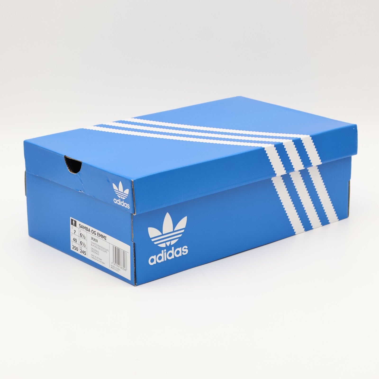 JR2659 adidas Originals Samba OG Off White Maroon Gum (Men's)
