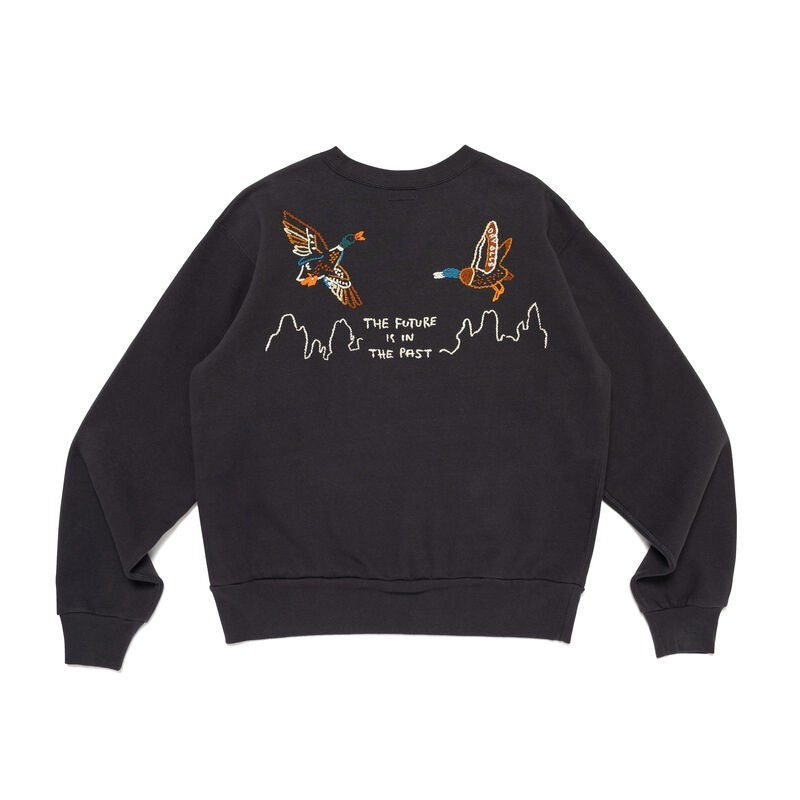 UMAN MADE Embroidered Sweatshirt Black