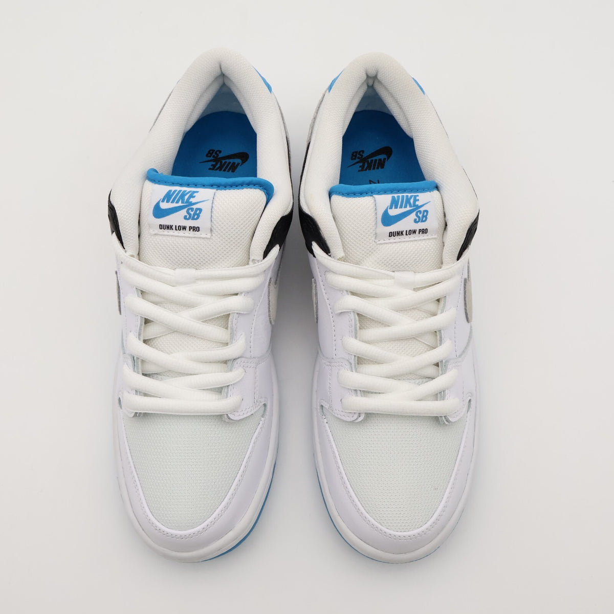 BQ6817-101 Nike SB Dunk Low Laser Blue White Black Grey