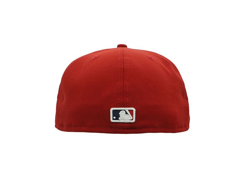 Supreme MLB Teams Box Logo New Era Red