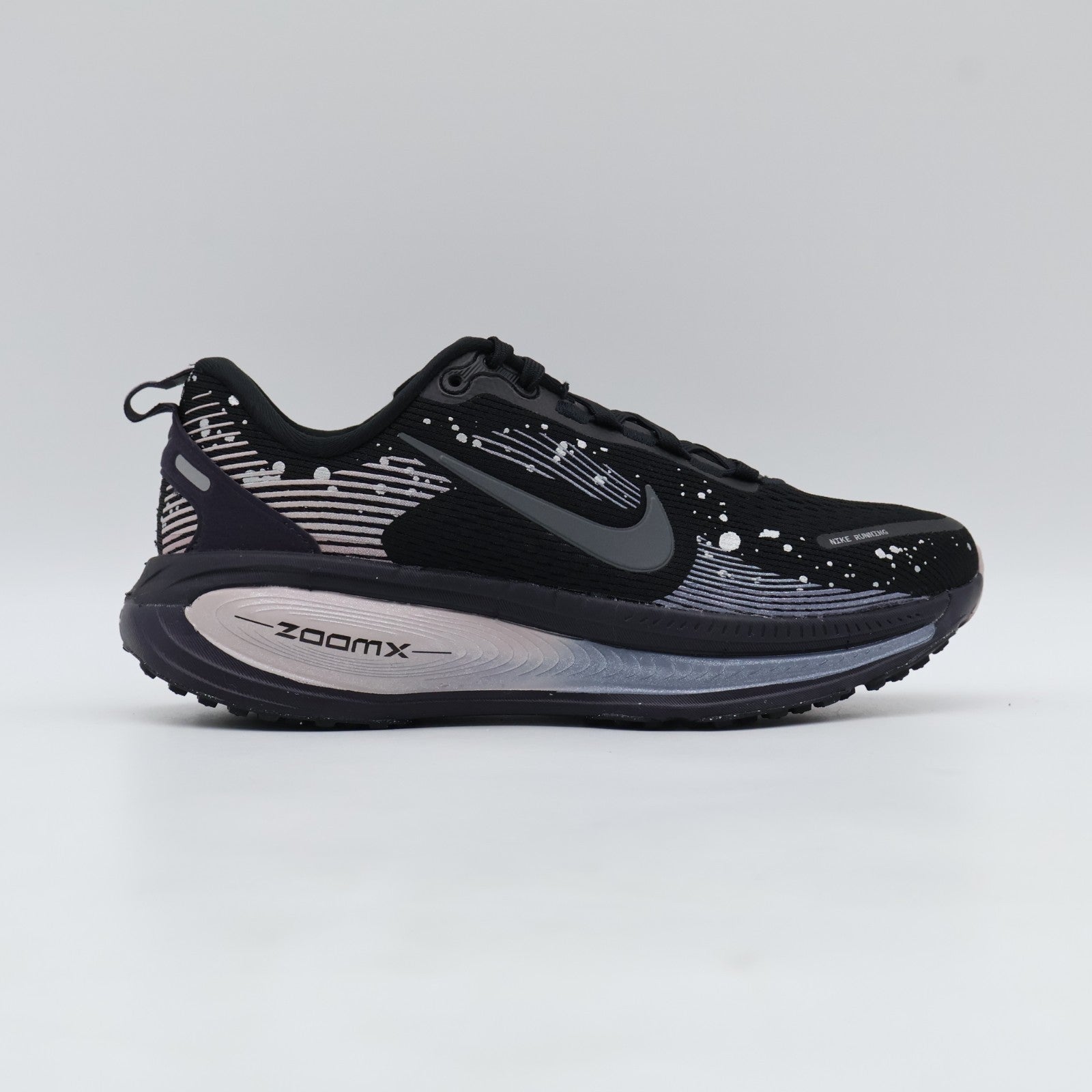 HV1779-001 Nike Vomero 18 Black Cave Purple Ashen Slate (Women's)