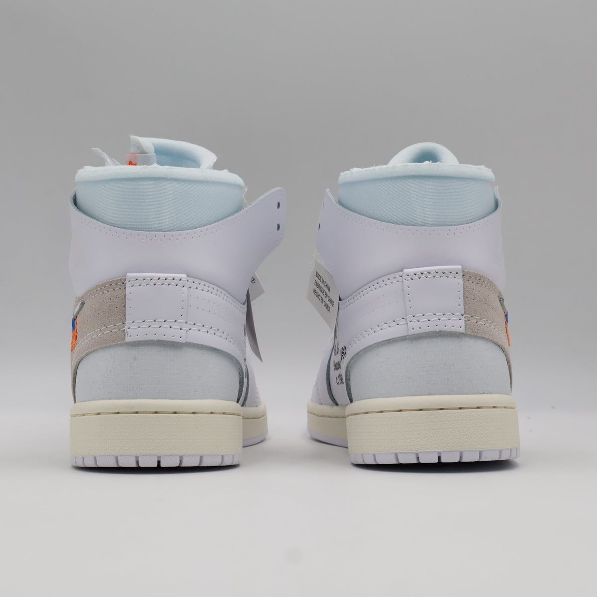 AA3834-100 Virgil Abloh Archive (V.A.A.) Nike Air Jordan 1 Retro High OG (Men's)