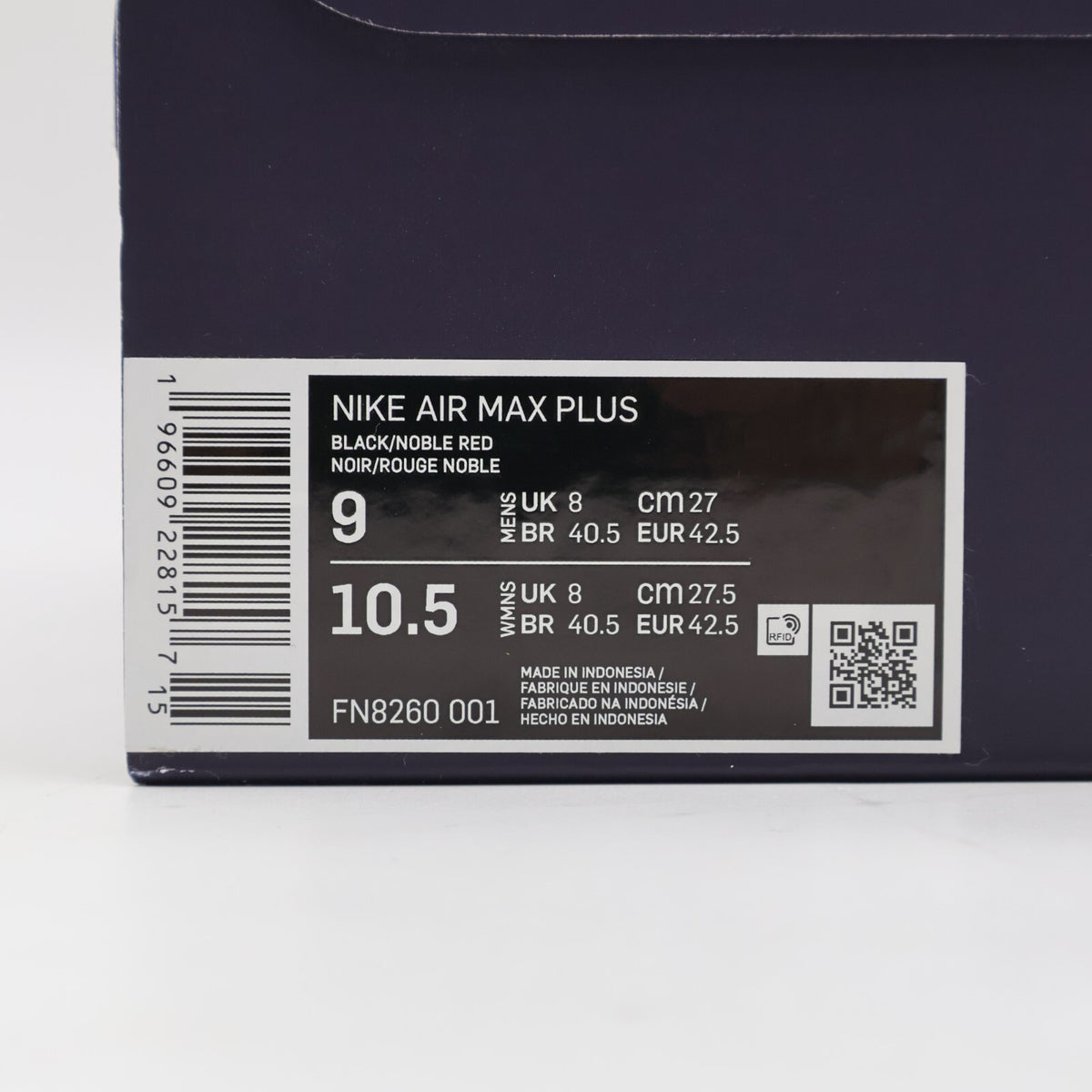 FN8260-001 Patta FC Barcelona Nike Air Max Plus Culers del Mon (Men's)