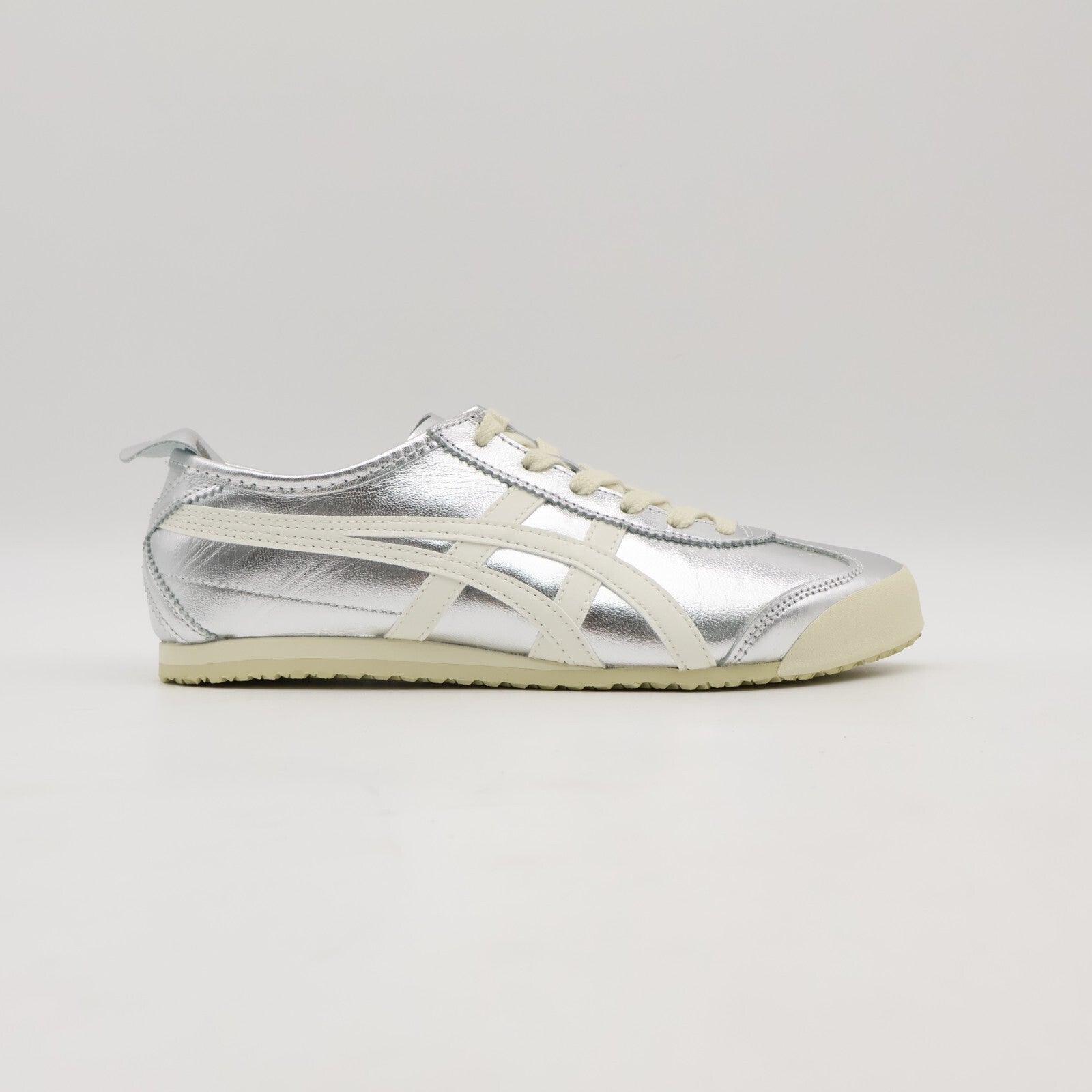 1183B566-021 Onitsuka Tiger Mexico 66 Silver Off White (Men's)