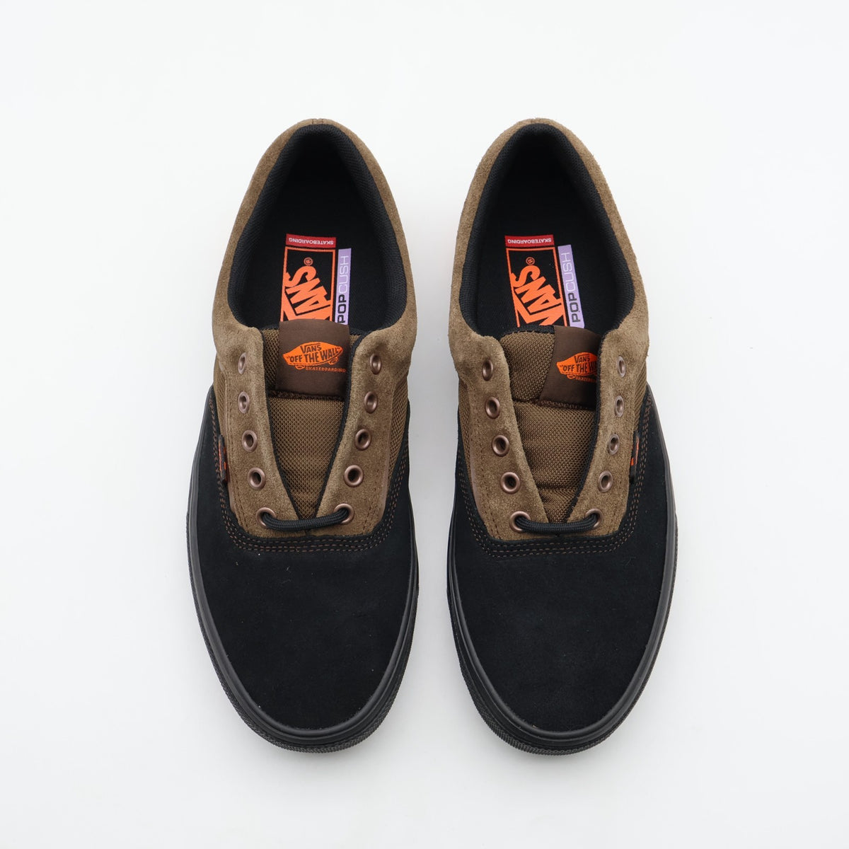 VN000EF0YS8 Vans Skate Era Wafflecup "Black/Brown"