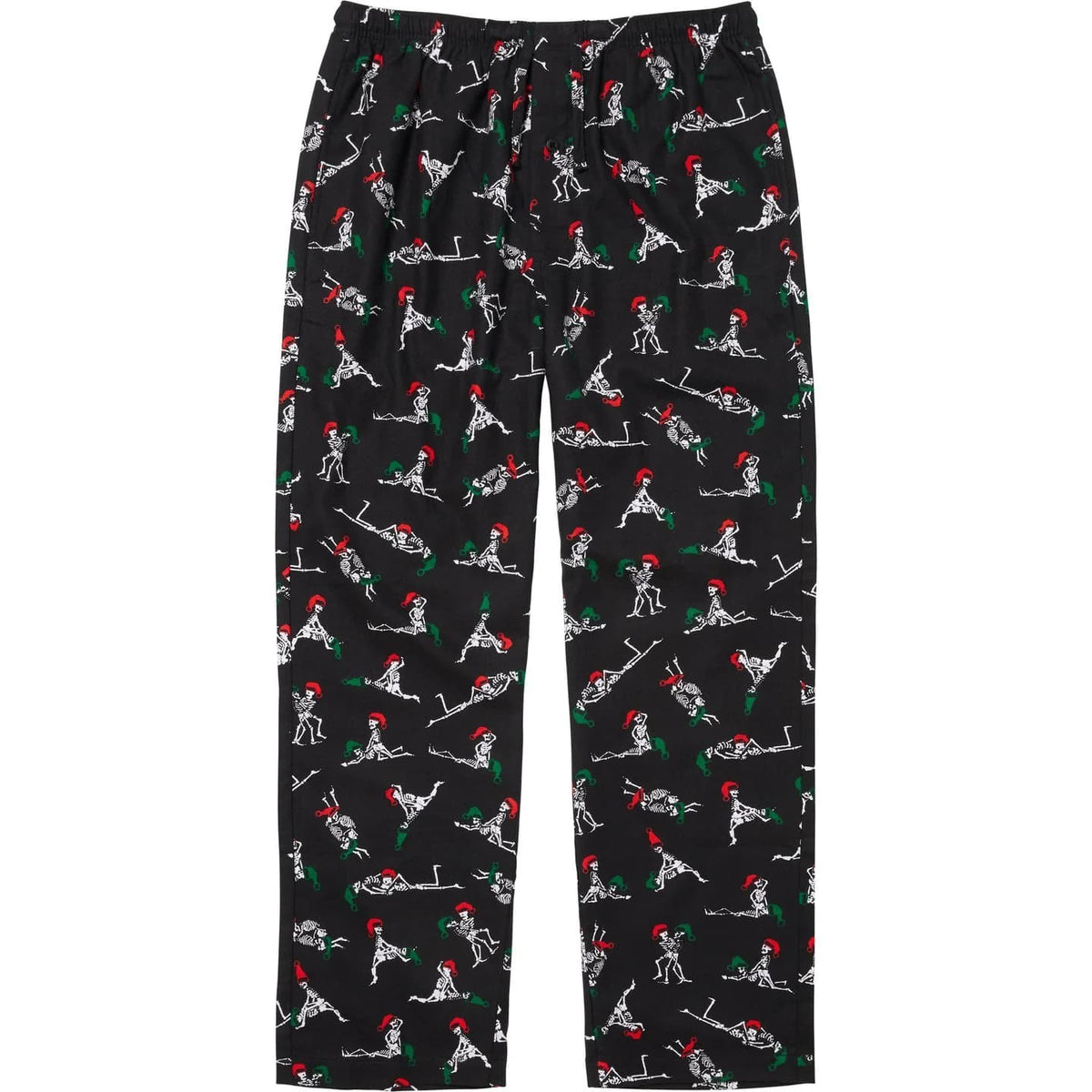 Supreme Hanes Holiday Pajama Set Black